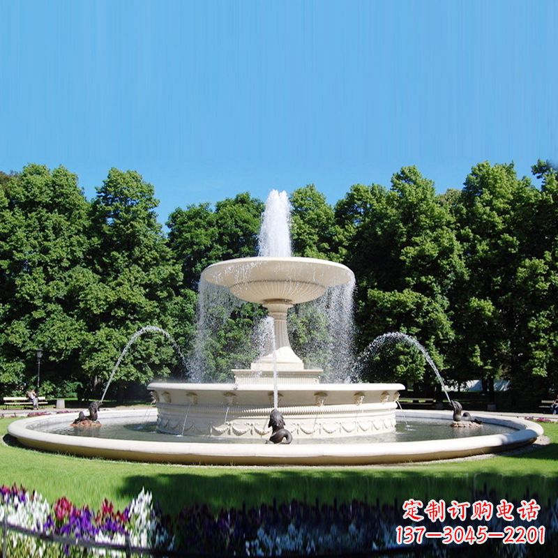 贵州公园园林大型欧式石雕喷泉