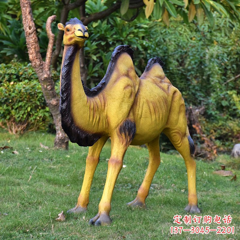 贵州骆驼雕塑精美而有趣的定制装饰品