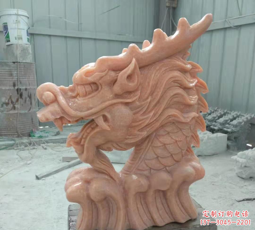 贵州具有传统工艺特色的公园喷泉龙头石雕
