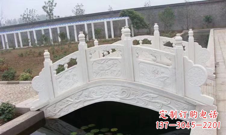 贵州精美雕刻的拱桥石雕户外摆件,装点您的园林景观
