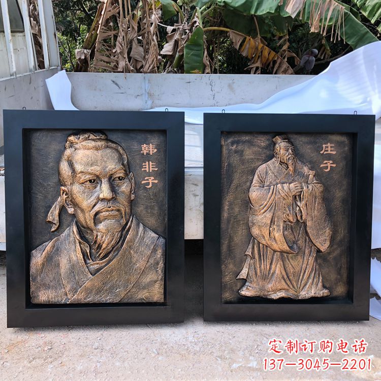 贵州中领雕塑专业的古代历史名人头像雕塑定制
