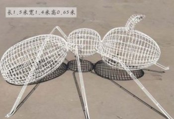 贵州美轮美奂的蚂蚁镂空雕塑