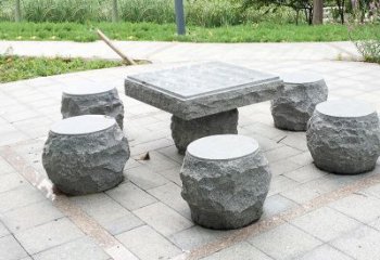 贵州新题目“古典风格石桌凳雕塑”