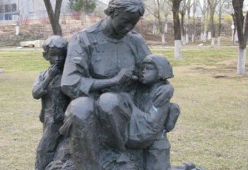 贵州纪念伟大母亲的大型铜雕塑