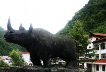 贵州艺术犀牛石雕