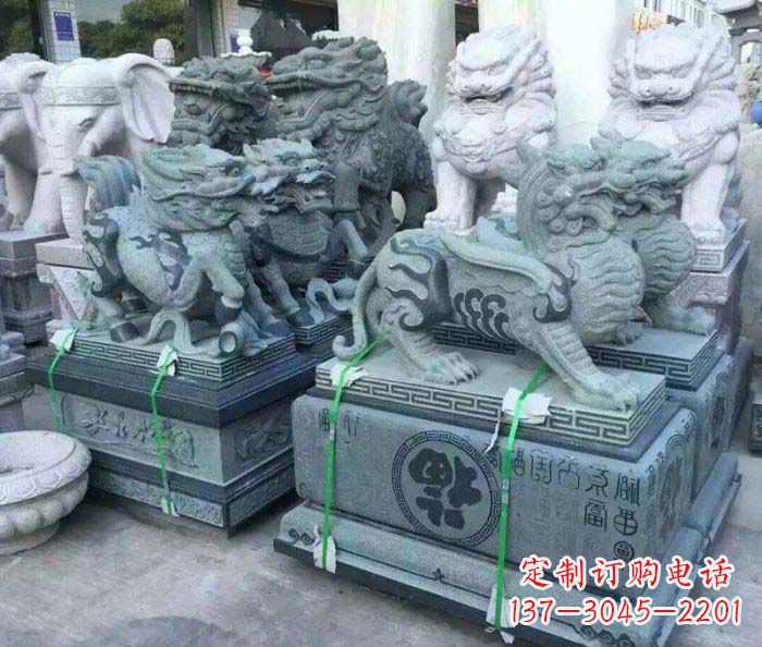 贵州古典神秘貔貅雕塑
