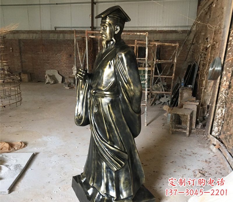 贵州千古经典——代表古代艺术审美的王羲之雕塑