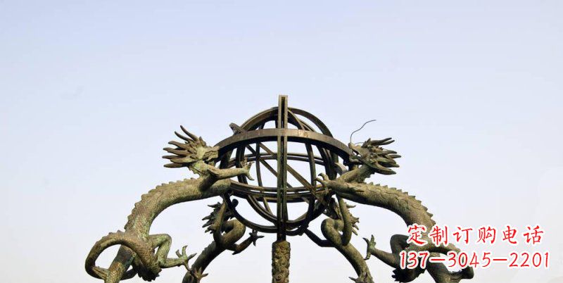 贵州传承中国古代文化,浑天仪铜雕——让精致的往事重现