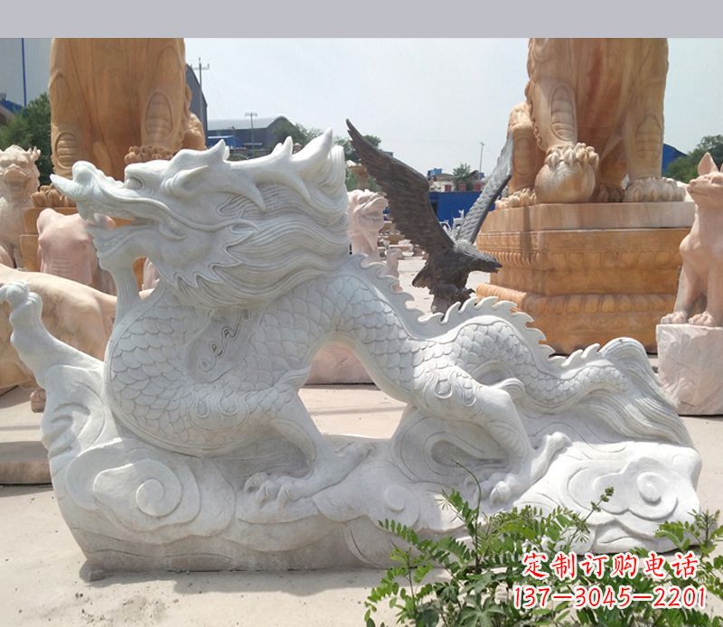 贵州古代镇宅动物龙石雕