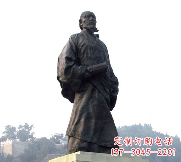 贵州中领雕塑司马迁雕像,正宗传承古代文化