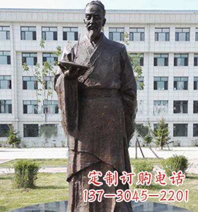 贵州传承古代珍贵文化—祖冲之铜雕塑