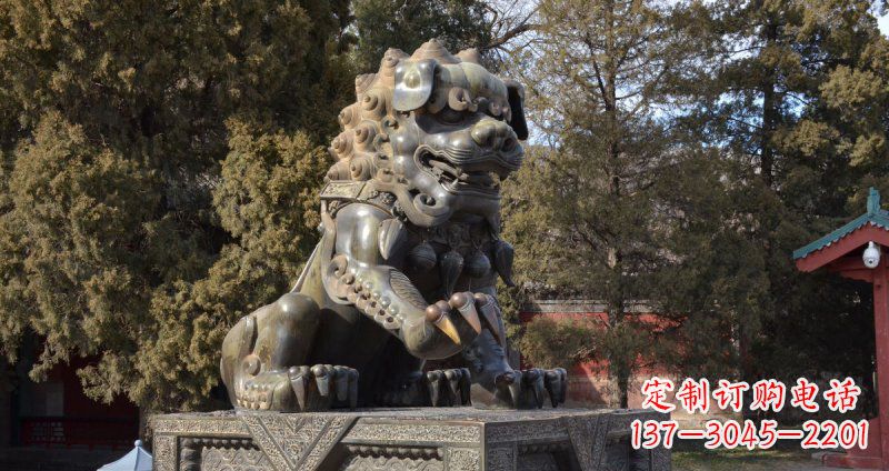 贵州故宫狮子雕塑,展现古代文化之美