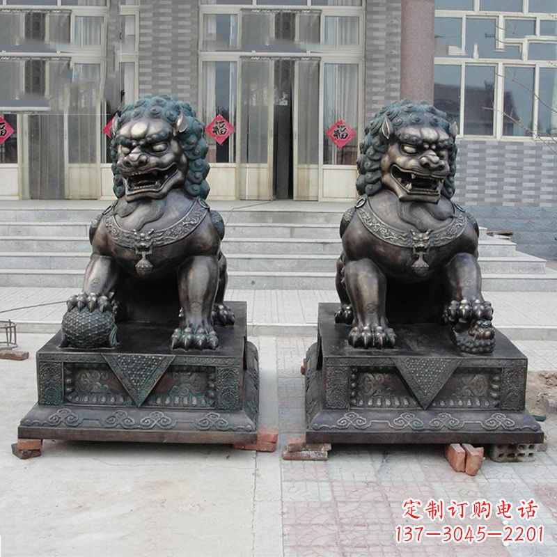 贵州故宫狮子雕塑,精美绝伦,给您不一样的视觉享受