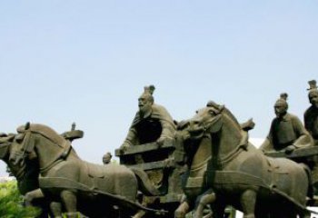 贵州中领雕塑--尊贵马车雕塑
