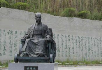 贵州古典诸葛亮雕塑