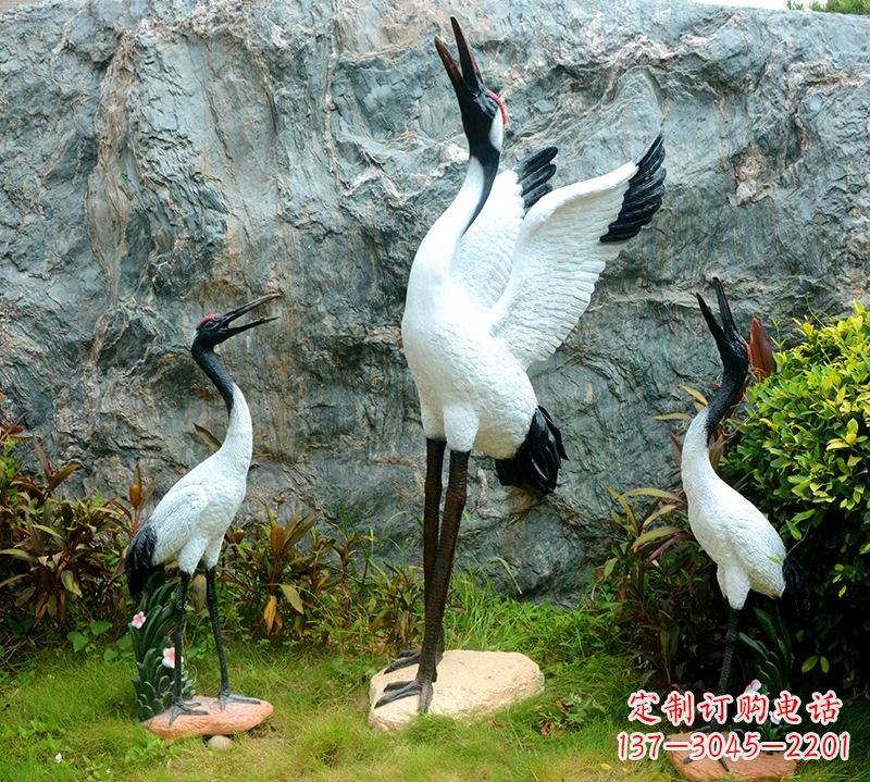 贵州精致品质,故宫仙鹤雕塑