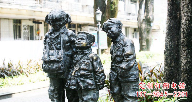 贵州装饰家庭的开心钥匙铜雕
