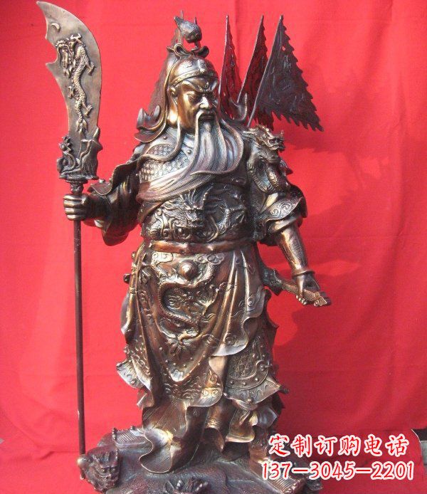 贵州中领雕塑:以关公雕塑打造您的定制之作