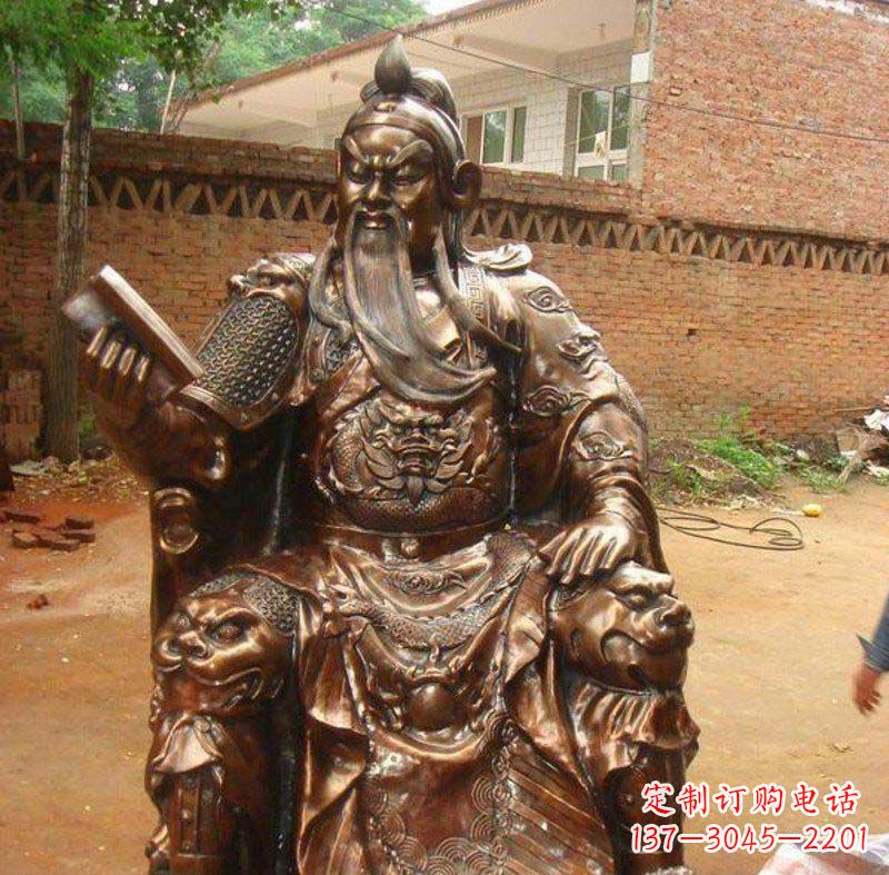 贵州天下英雄,关公雕塑