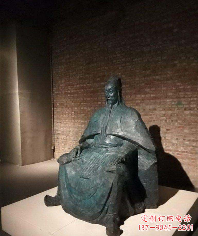贵州关公古代名人铜雕