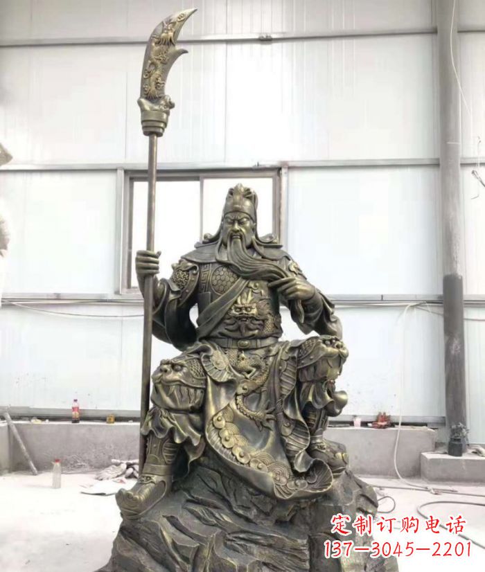 贵州关公铜雕,令您的装饰更加添彩