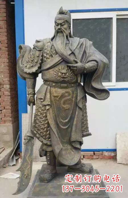 贵州中领雕塑:传承传说,精美制作关羽铜雕