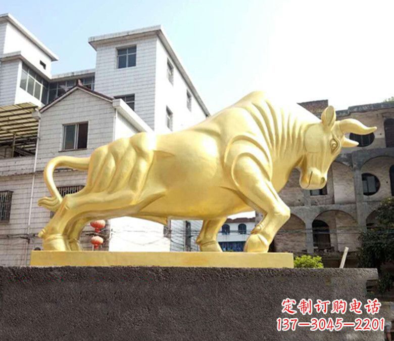 贵州中领雕塑:牛雕塑,您的精致装饰