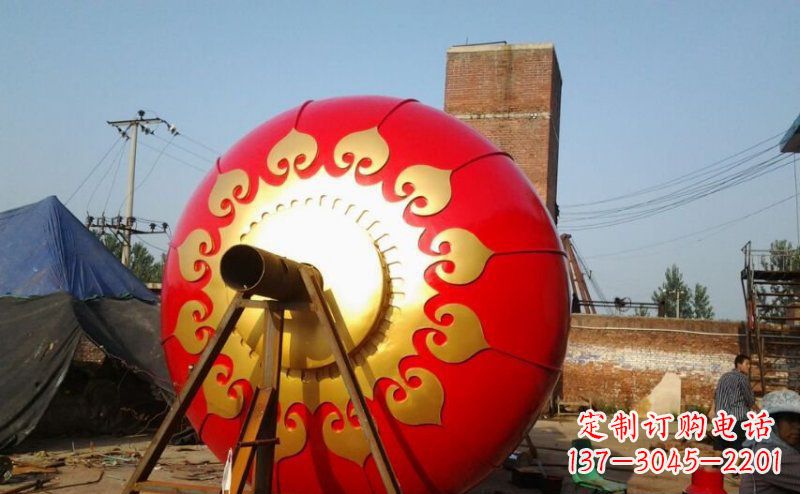 贵州中领雕塑推出精美灯笼雕塑