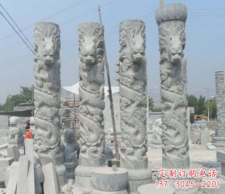 贵州中领雕塑龙柱雕塑，历久弥新