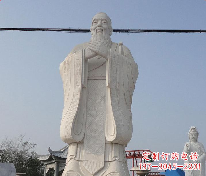 贵州广场大型孔子石雕