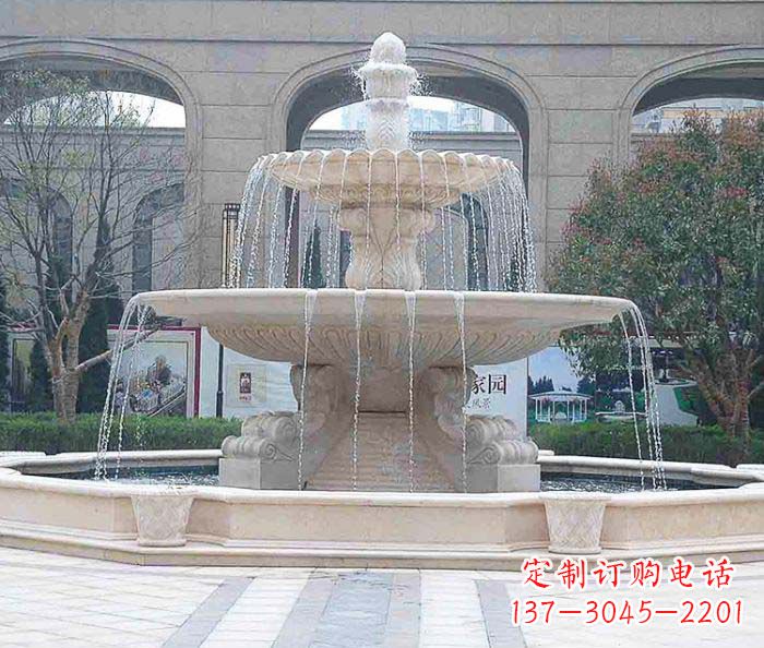 贵州广场景观大型喷泉石雕