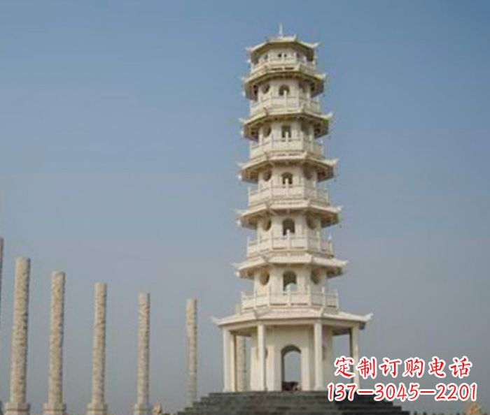 贵州多层宝塔石雕:极致精美的雕塑艺术