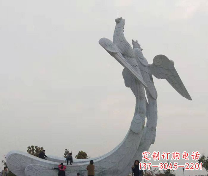 贵州中领雕塑:凤凰石雕,精美瑰丽的艺术品