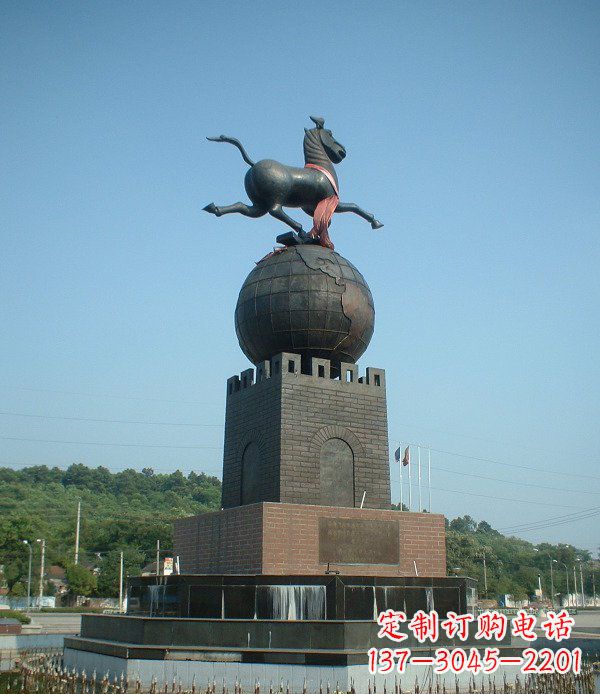 贵州地球城市景观铜雕,永恒传承着历史记忆