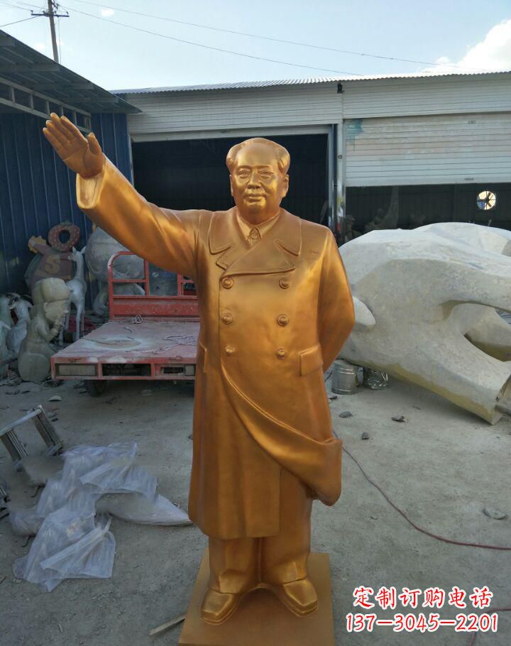 贵州毛主席铜雕——定制精美大型雕塑