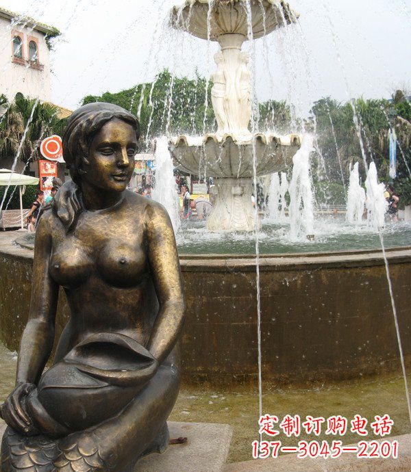 贵州海螺景观铜雕展现经典之美