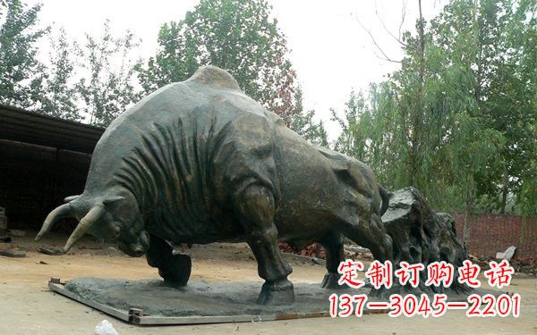 贵州新中国拓荒牛铜雕,传承中国传统文化