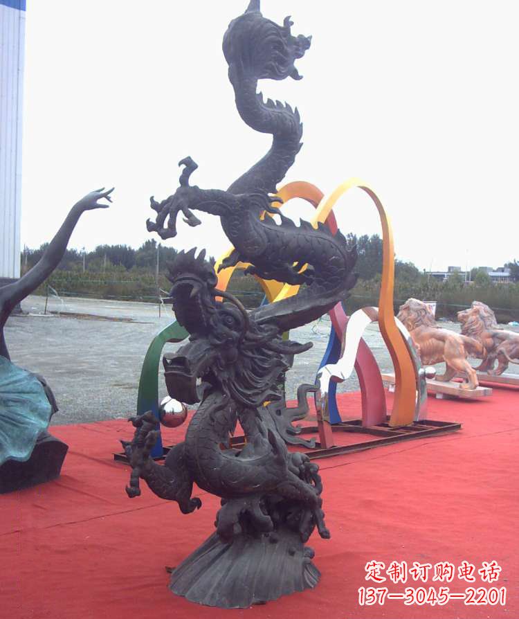 贵州精美铜雕龙,汇聚古典气息