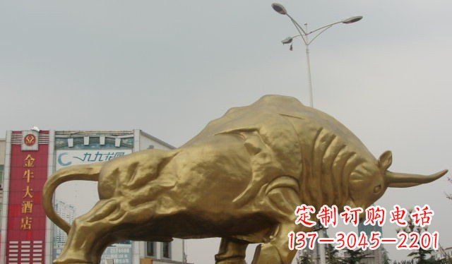贵州拓荒牛铜雕塑-充满历史气息的精美雕塑