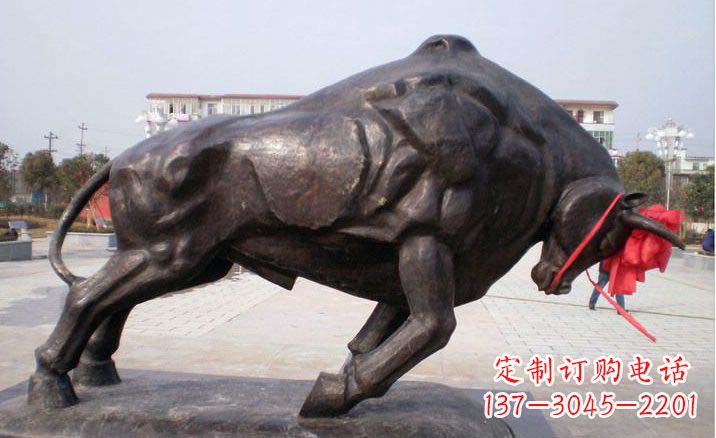 贵州拓荒牛铜雕塑，让您的空间与众不同