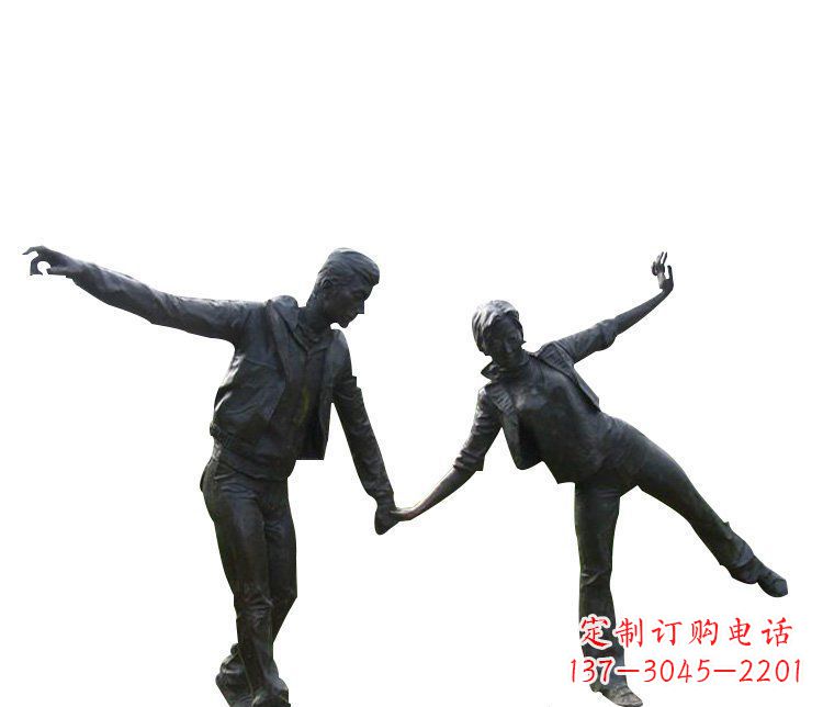 贵州铜恋人雕塑,完美呈现浪漫爱情