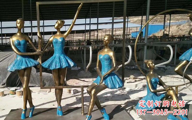贵州中领雕塑--美女芭蕾雕塑定制