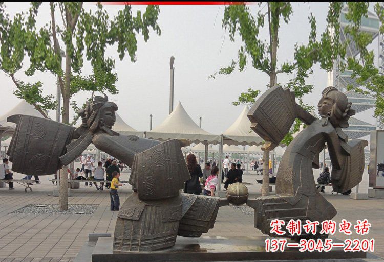 贵州芭蕾舞姿精雕美女雕塑