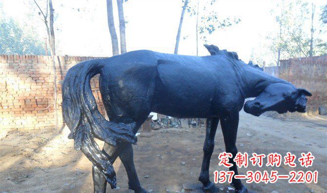 贵州中领雕塑,马出奇制——铜马动物铜雕