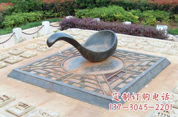 贵州让公共空间饱满指引灵性的指南针雕塑