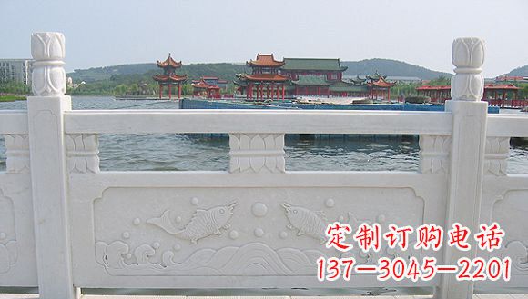 贵州海边汉白玉栏板雕塑