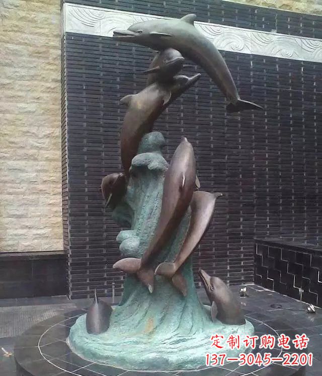 贵州铜雕海豚:艺术与精美结合