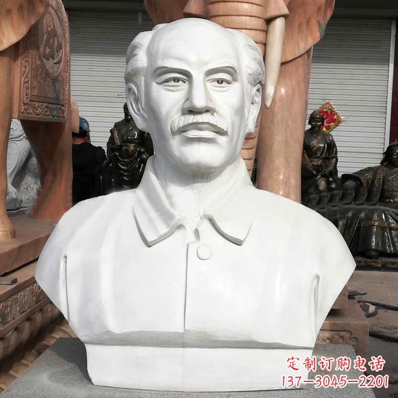 贵州白求恩胸像雕塑——校园世界名人著名医生的终极象征