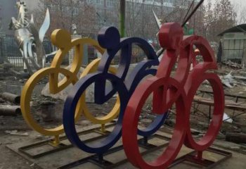 贵州中领雕塑推出的自行车雕塑是一件别具一格的…