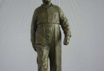贵州中领雕塑：经典革命人物毛主席铜雕